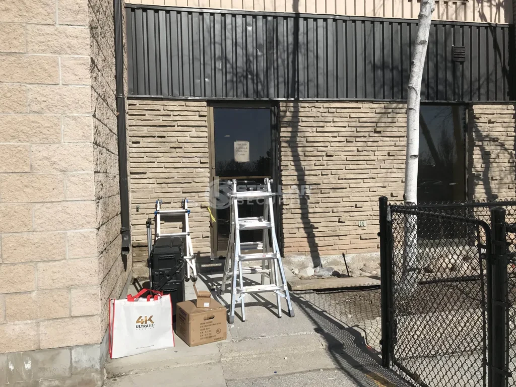 Daycare security camera installation