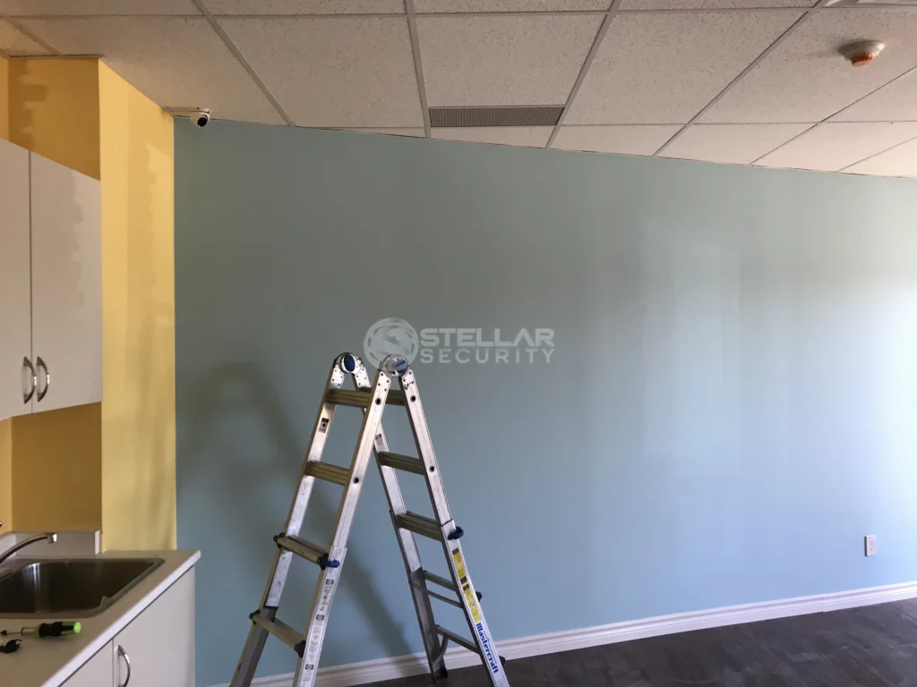 Daycare security camera installation