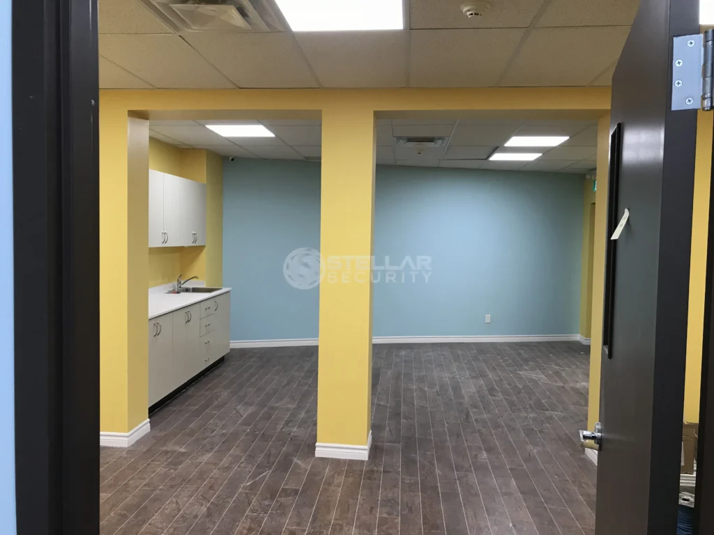 Daycare security camera installation
